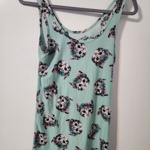 No Boundaries Pastel Animal Print Tank